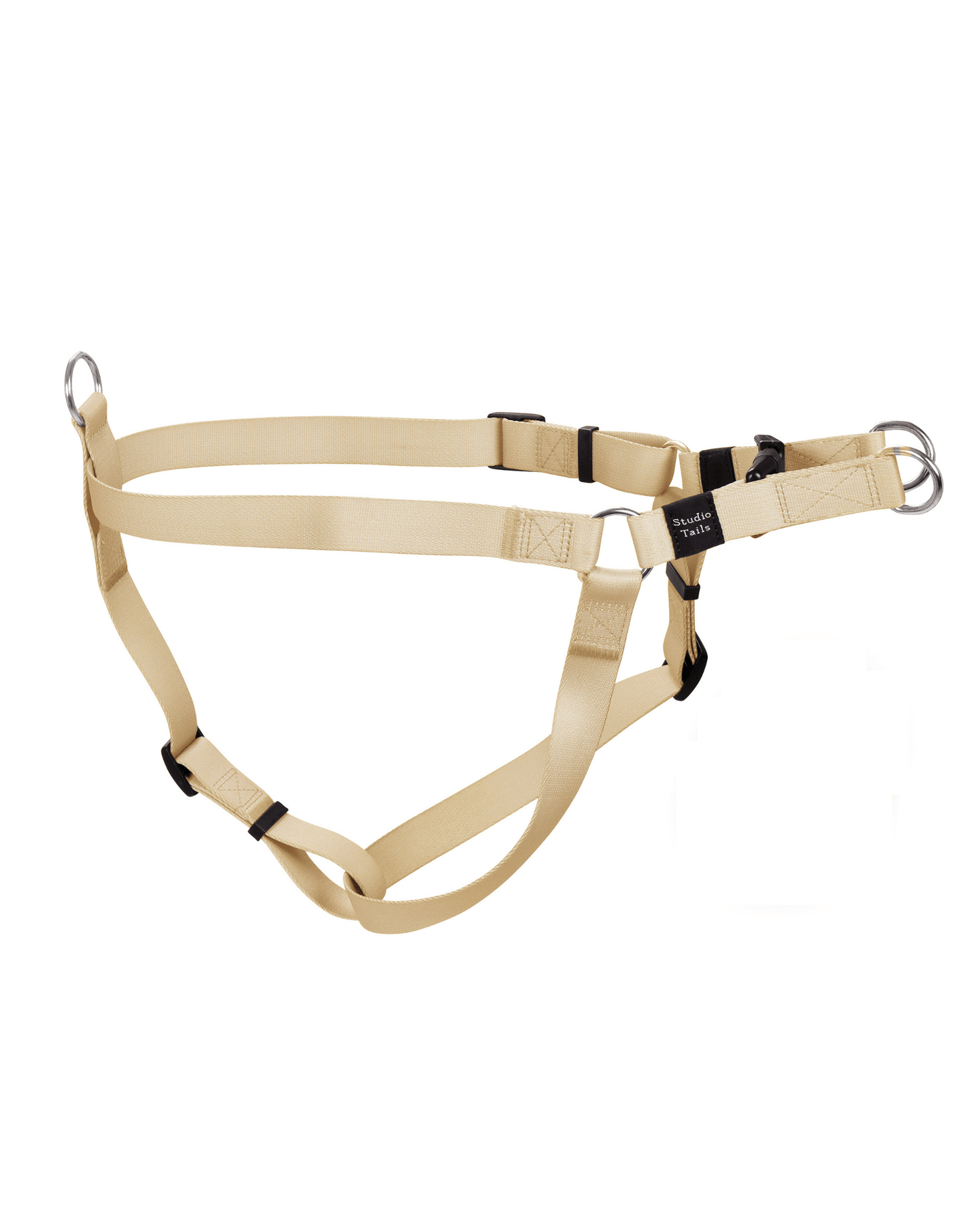 Beige Harness - Leather harness for your dog